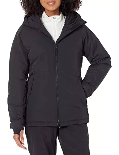 Amazon Essentials Damen Wasserfeste, langärmlige, isolierte Schneejacke mit Kapuze