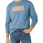 Amazon Essentials Disney, Marvel, Star Wars Herren Fleecesweatshirt mit Rundhalsausschnitt