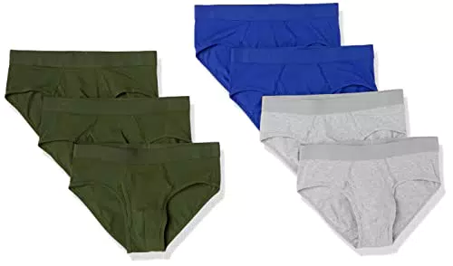 Amazon Essentials Herren Slip aus Baumwolljersey, 7er-Pack