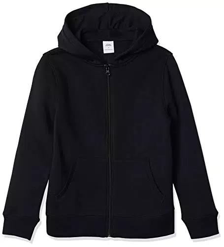 Amazon Essentials Jungen Fleece-Kapuzenpullover mit Reißverschluss
