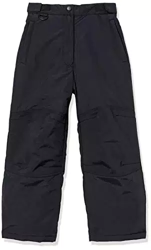 Amazon Essentials Mädchen Wasserfeste Schneehose, Schwarz