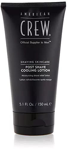 AMERICAN CREW Post-Shave Cooling Lotion, 150 ml, 2-in-1 After Shave Balsam & Tageslotion