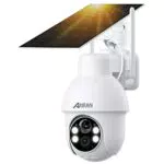 ANRAN 5MP FHD Überwachungskamera Aussen Akku mit Solarpanel