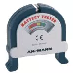 Ansmann Battery Tester für Knopfzellen und Rundzellen