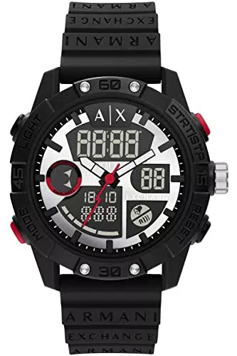 Armani Exchange Herren Analog-Digital Uhr mit Armband AX2960