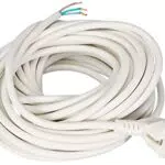 as - Schwabe 70800 PVC-Anschlusskabel, 10m H05VV-F 3G1