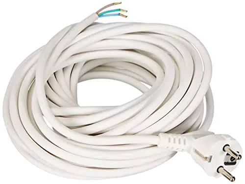 as - Schwabe 70800 PVC-Anschlusskabel, 10m H05VV-F 3G1