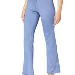 AURIQUE Damen Yoga-Leggings, Kornblumenblau, 42
