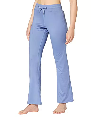 AURIQUE Damen Yoga-Leggings, Kornblumenblau, 42