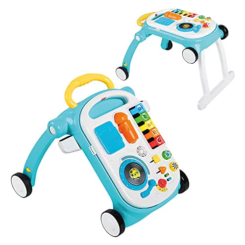Baby Einstein, Musical Mix ‘N Roll 4-in-1 Baby Lauflernhilfe & Spieltisch