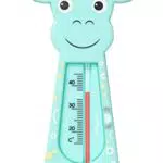 BabyOne Schwimmendes Badethermometer, Design: Giraffe