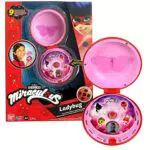 Bandai - Miraculous Ladybug - Zaubertelefon - zum Verkleiden als Ladybug / Rollenspiel-Accessoire - Spielzeug mit Sound- und Lichteffekten - Spricht Deutsch - P506293