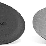 Baseus Magnet Iron Suit 2X Magnetische Metallplättchen für Handyhalter Smartphone Halterung fürs Auto Silber