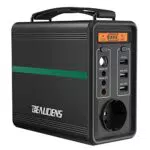 BEAUDENS Tragbare Powerstation 166WH, 150W Solar Generator Akku mit LiFePO4-Batterie