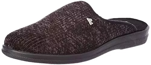 Beck Herren Otto Pantoffeln, Schwarz