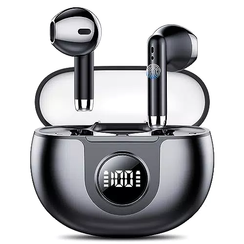 Bluetooth Kopfhörer, in Ear Kopfhörer Bluetooth mit LED Anzeige