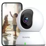 blurams 2K Überwachungskamera Innen, 360° WLAN Kamera