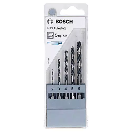 Bosch Professional 5-tlg. PointTeQ Sechskantbohrer-Set