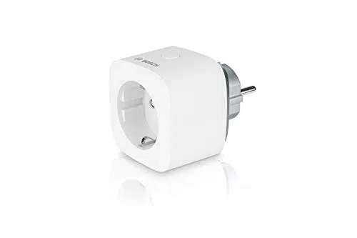Bosch Smart Home Zwischenstecker kompakt, smarte Steckdose mit App-Funktion