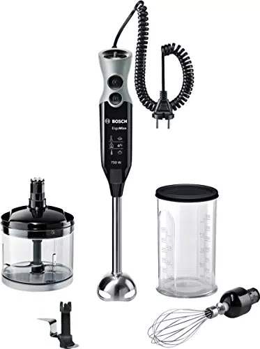 Bosch Stabmixer ErgoMixx MSM67170, Edelstahl-Mixfuß