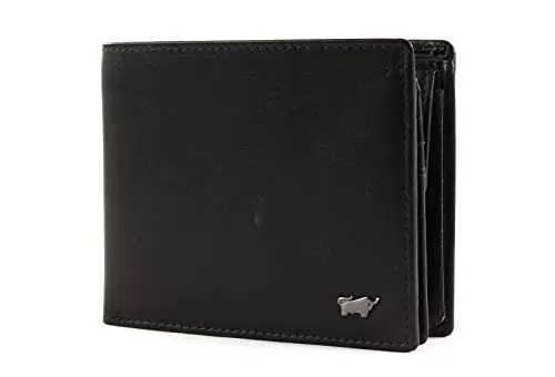 BRAUN BÜFFEL Edition Wallet Quer & Keyfob Set Black