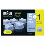 Braun Clean & Renew Reinigungskartuschen für elektrische Rasierer Herren