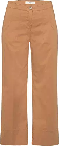 BRAX Damen Style Maine Ultralight Cotton Hose, Soft Brown