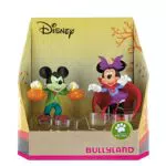 Bullyland 15082 - Spielfigurenset, Walt Disney Mickey und Minnie im Halloweenkostüm