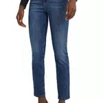 C&A Damen 5-Pocket Jeans Casual Slim High Rise/High Waist Stretch|Baumwolle|Denim Jeans-blau 36 S-L-R