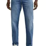 C&A Herren 5-Pocket Jeans Casual Tapered Stretch|Baumwolle|Denim Jeans-blau W36 L32