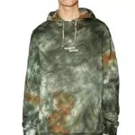 C&A Herren Hoody Batik grün 2XL