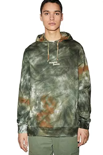 C&A Herren Hoody Batik grün 2XL