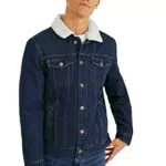 C&A Herren Jeansjacke Regular Fit Polyester|Baumwolle|Denim jeans-dunkelblau XL