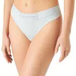 Calvin Klein Damen String Thong mit Stretch, Aqua Pool