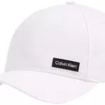 Calvin Klein Herren Cap Basecap, Weiß, Onesize