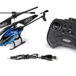 Carson 500507165 Starter Tyrann 230 IR 2Ch RTF Cyan Helikopter