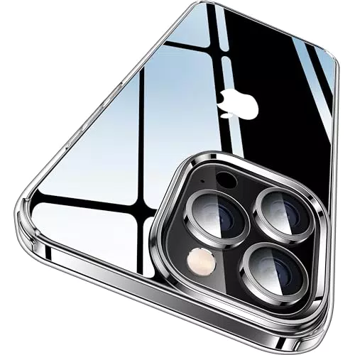 CASEKOO Crystal Clear für iPhone 15 Pro Max Hülle