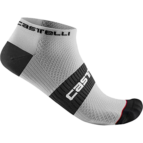 Castelli 4523091-001 LOWBOY 2 SOCK Socks Men's Weiß schwarz XL