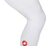 CASTELLI Men's UPF 50+ Light Leg Skins Warmers, Weiß