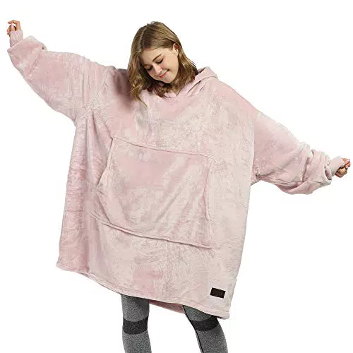 Catalonia Classy Kuschelige Fleece-Kapuzendecke, Warme Geschenke für Sie