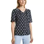 Cecil Damen B320156 Tunikashirt, Deep Blue, XL EU
