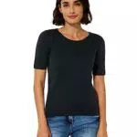 Cecil Damen Lena T Shirt, Schwarz, L EU