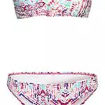 Chiemsee Damen Woman Bikini, Pink/Light Blue, 34/A/B