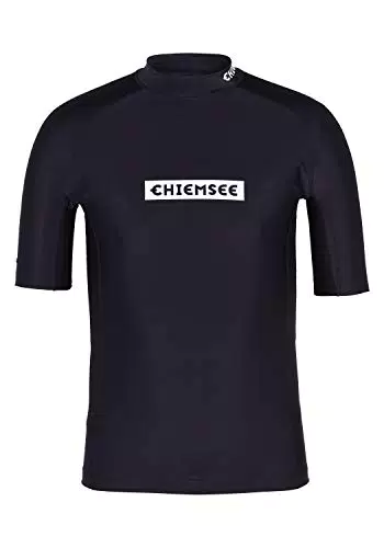 Chiemsee Erwachsene Surf Lycra Unisex Shirt, Deep Black