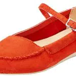 Clarks Damen Freckle Bar Ballet Flat, Grenadine Sde