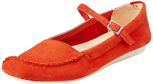 Clarks Damen Freckle Bar Ballet Flat, Grenadine Sde