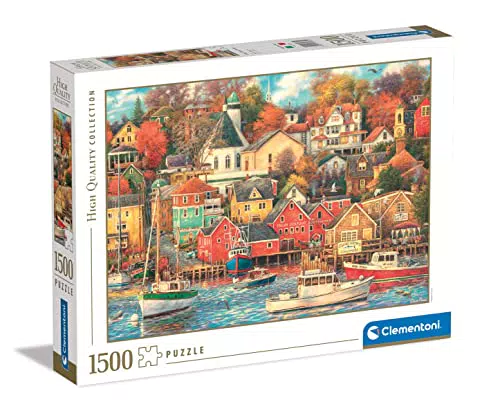 Clementoni - 31685 Collection Puzzle - Good Times Harbor - Puzzle 1500 Teile ab 14 Jahren