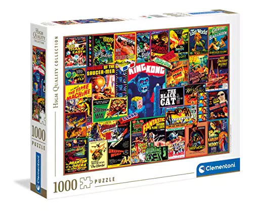 Clementoni 39602 Thriller-Klassiker Puzzle 1000 Teile ab 9 Jahren