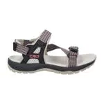 CMP Damen Khalys Wmn Shoe Sport Sandal, Nero-Pink Fluo
