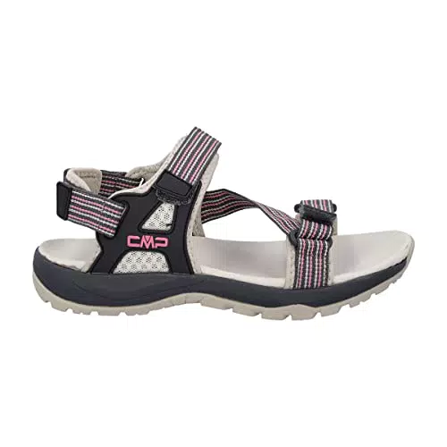 CMP Damen Khalys Wmn Shoe Sport Sandal, Nero-Pink Fluo